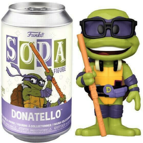 Funko Soda Donatello TMNT Mutant Mayhem, Sealed **Shot at Chase**
