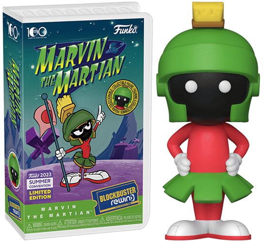 Funko Rewind Marvin the Martian Sealed - 2023 Summer Convention Exclusive **Missing Sticker**