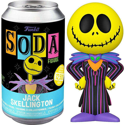 Funko Soda Jack Skellington Blacklight, Sealed **Shot at Chase**