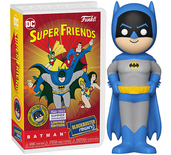 Funko Rewind Batman Super Friends, Sealed - 2023 Summer Convention Exclusive **Missing Sticker**