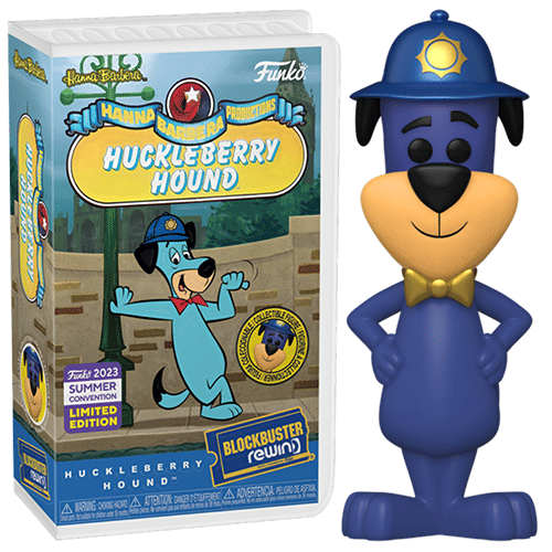 Funko Rewind Huckleberry Hound Officer, Opened - 2023 Summer Convention Exclusive