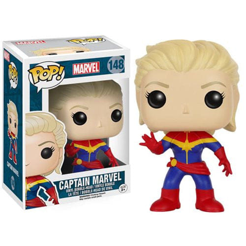 Funko Marvel Pop! Vinyl Figure Unmasked Captain Marvel