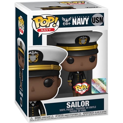 Funko Military Pop! Vinyl Figure Navy Sailor Female (African American)