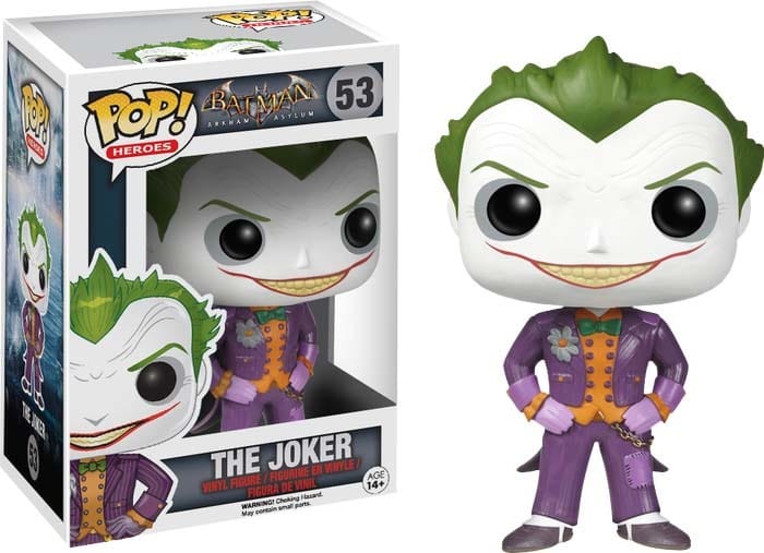 Funko Arkham Asylum - The Joker Pop Vinyl #53