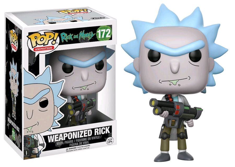 Funko Rick and Morty - Rick Weaponized Pop! Vinyl #172