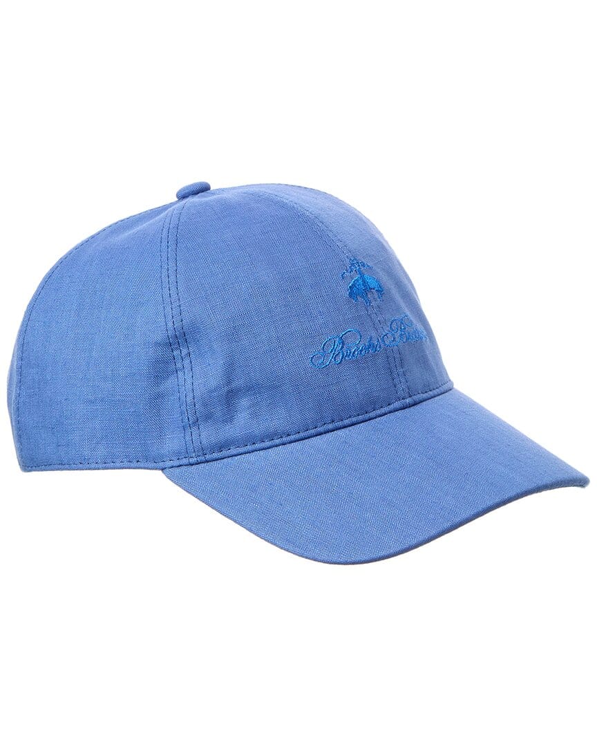 Brooks Brothers Linen Baseball Hat