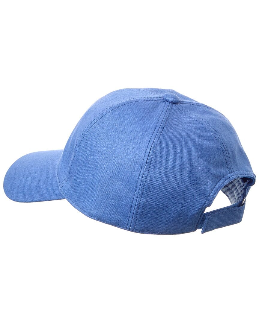 Brooks Brothers Linen Baseball Hat