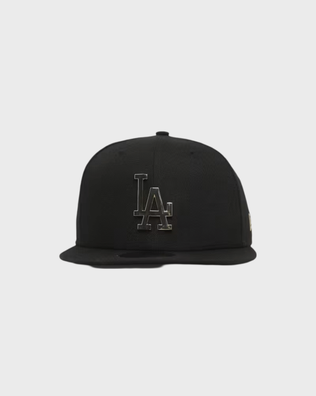 New Era Los Angeles Dodgers 59FIFTY Gold Metal Badge Black