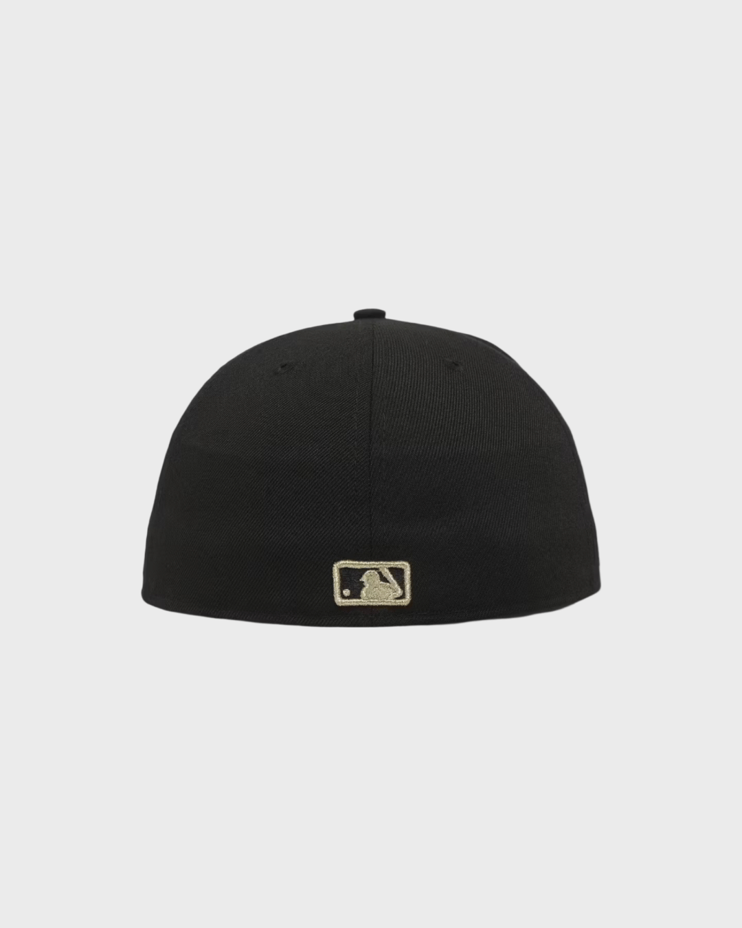New Era Los Angeles Dodgers 59FIFTY Gold Metal Badge Black