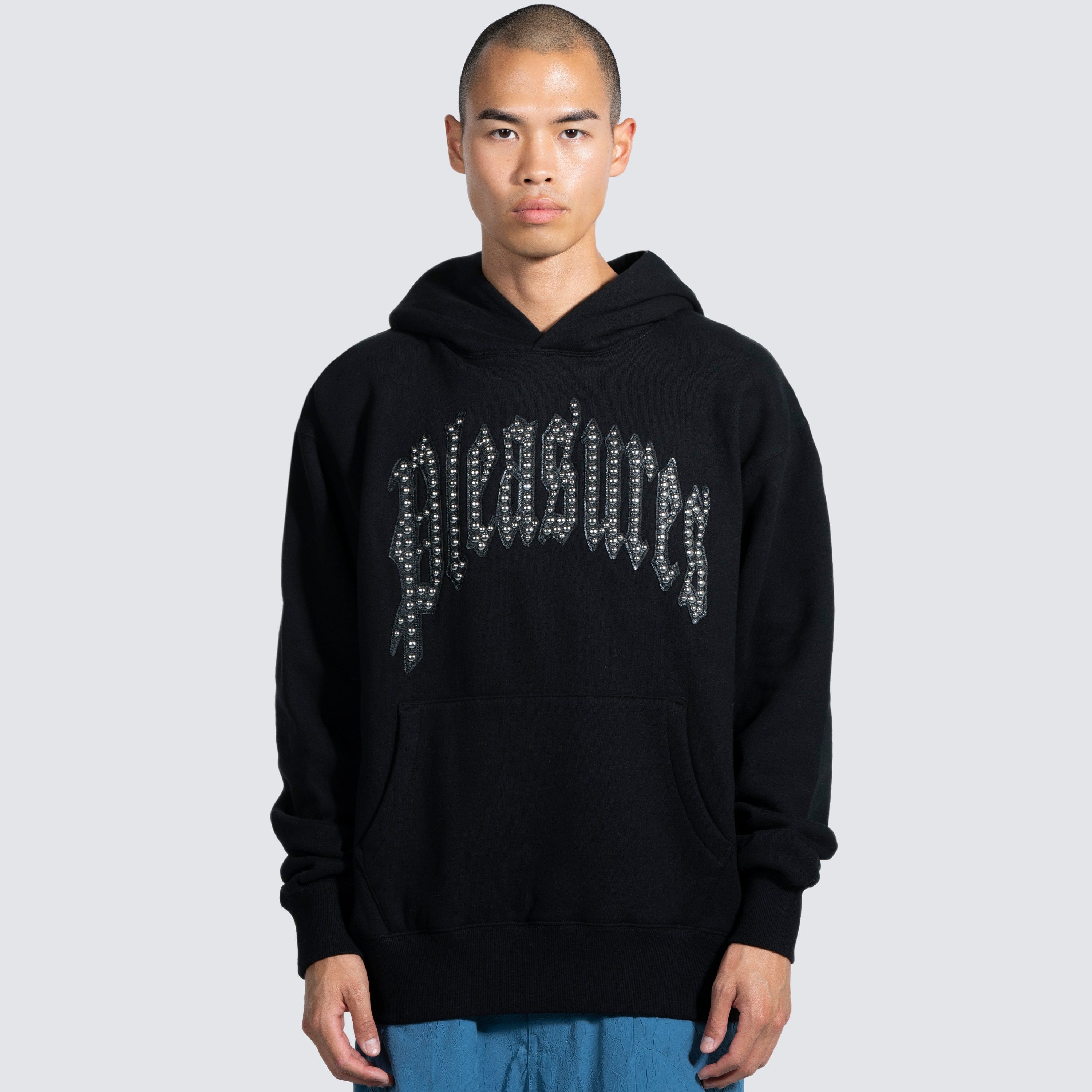 Pleasures TWITCH STUDDED HOODIE