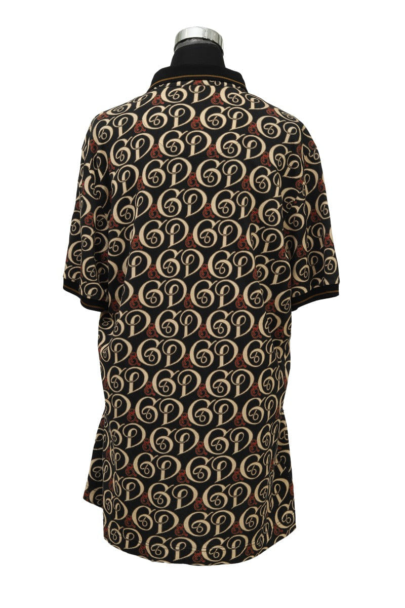 Dolce &Gabbana Patterned Polo T-Shirt