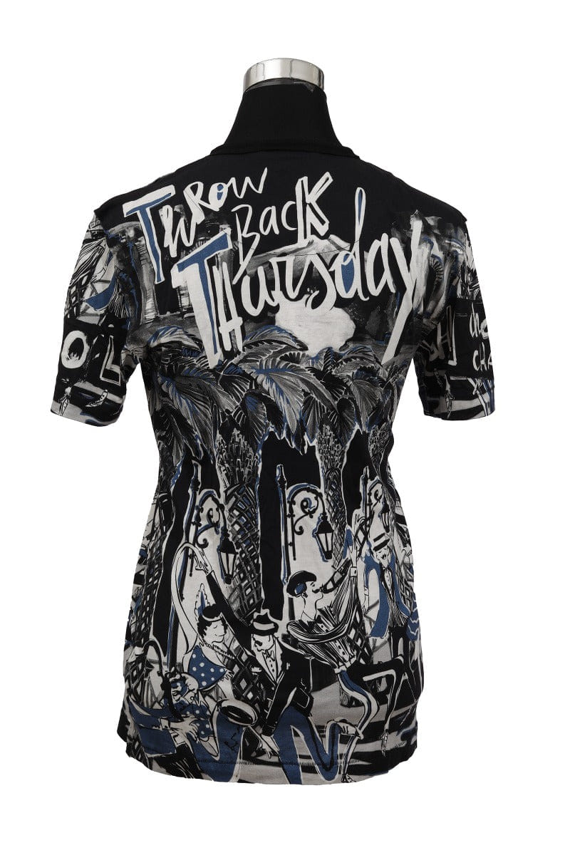 Dolce & Gabbana Size L Designer Printed T - Shirt