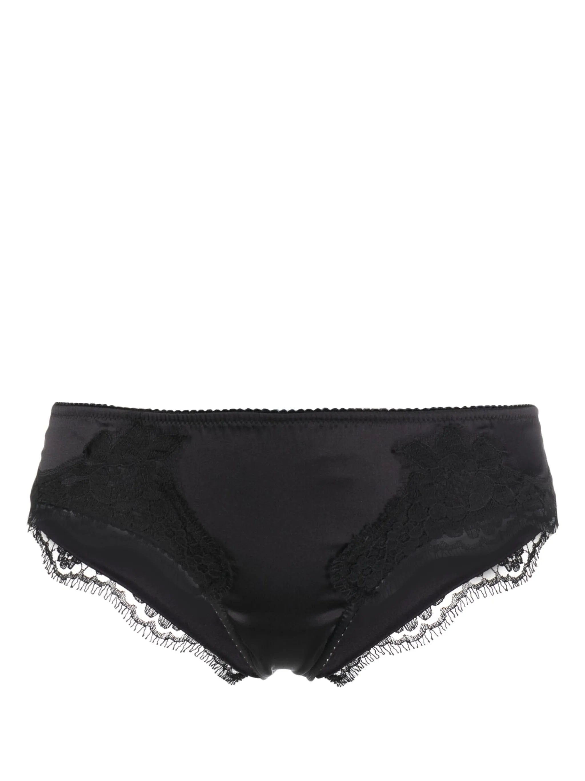 Dolce & Gabbana floral lace briefs