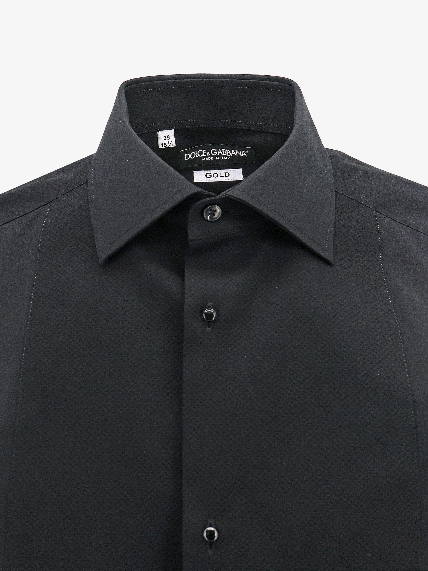 Dolce & Gabbana Gold cotton shirt