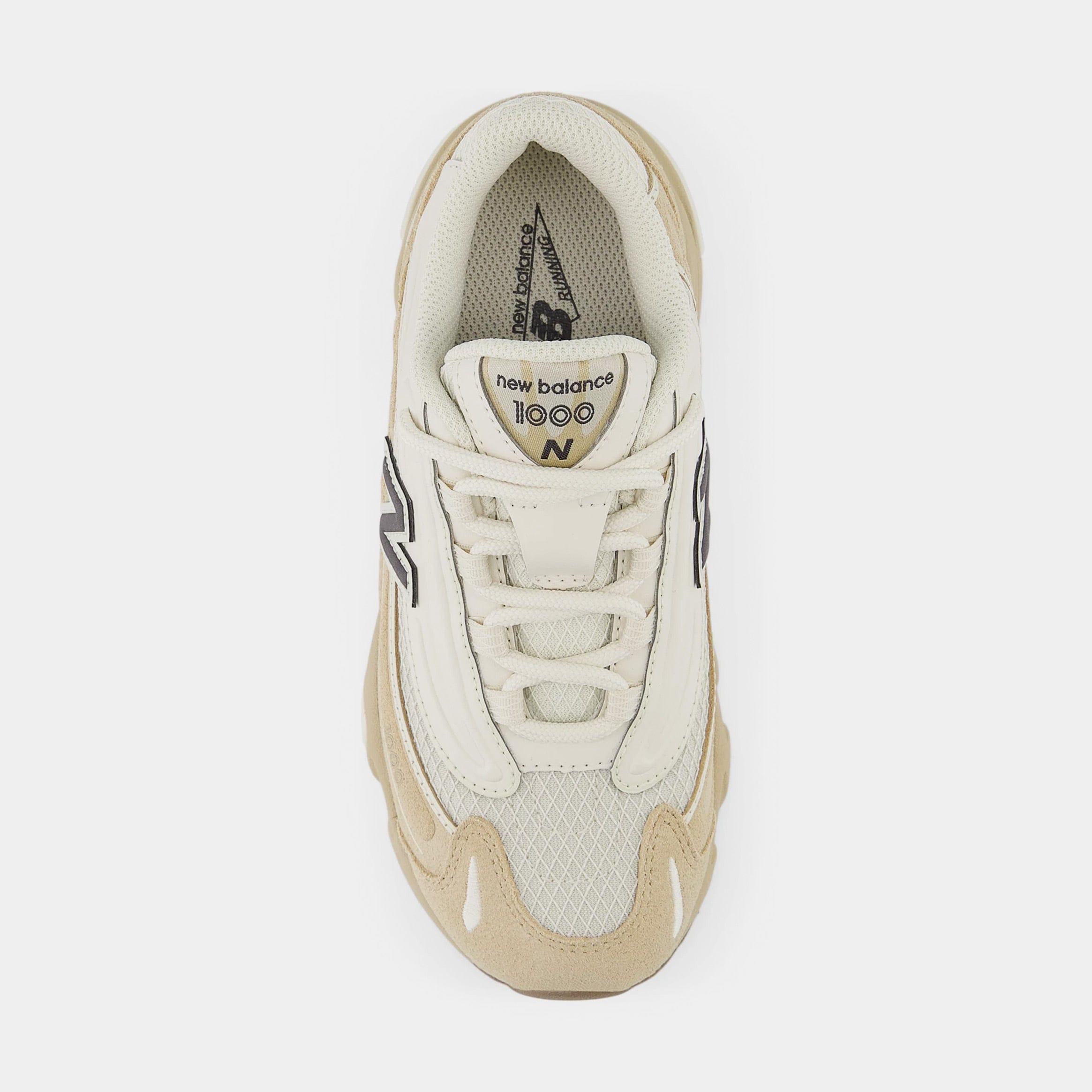 Newbalance 1000 Preschool Running Shoes (Beige/White)