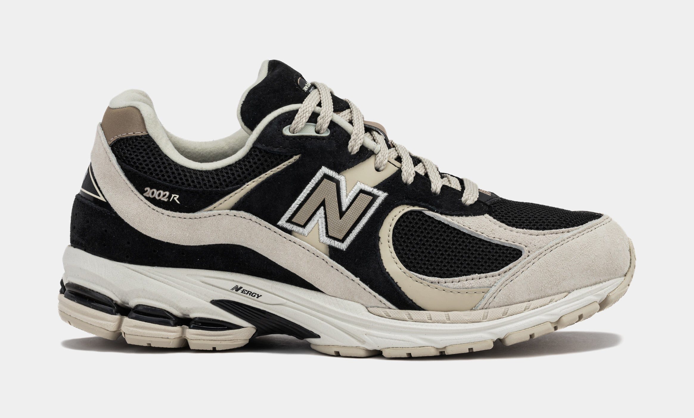 Newbalance 2002R Mens Running Shoes (Black/Beige/Tan)