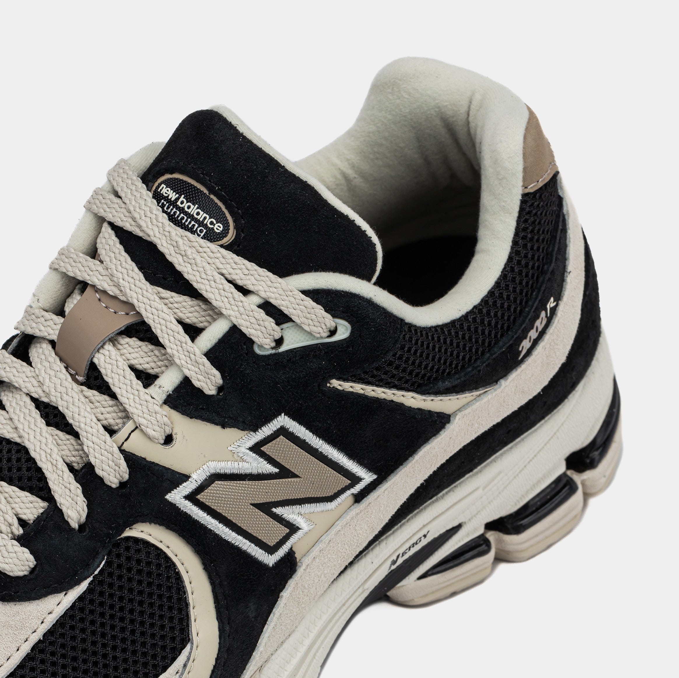 Newbalance 2002R Mens Running Shoes (Black/Beige/Tan)
