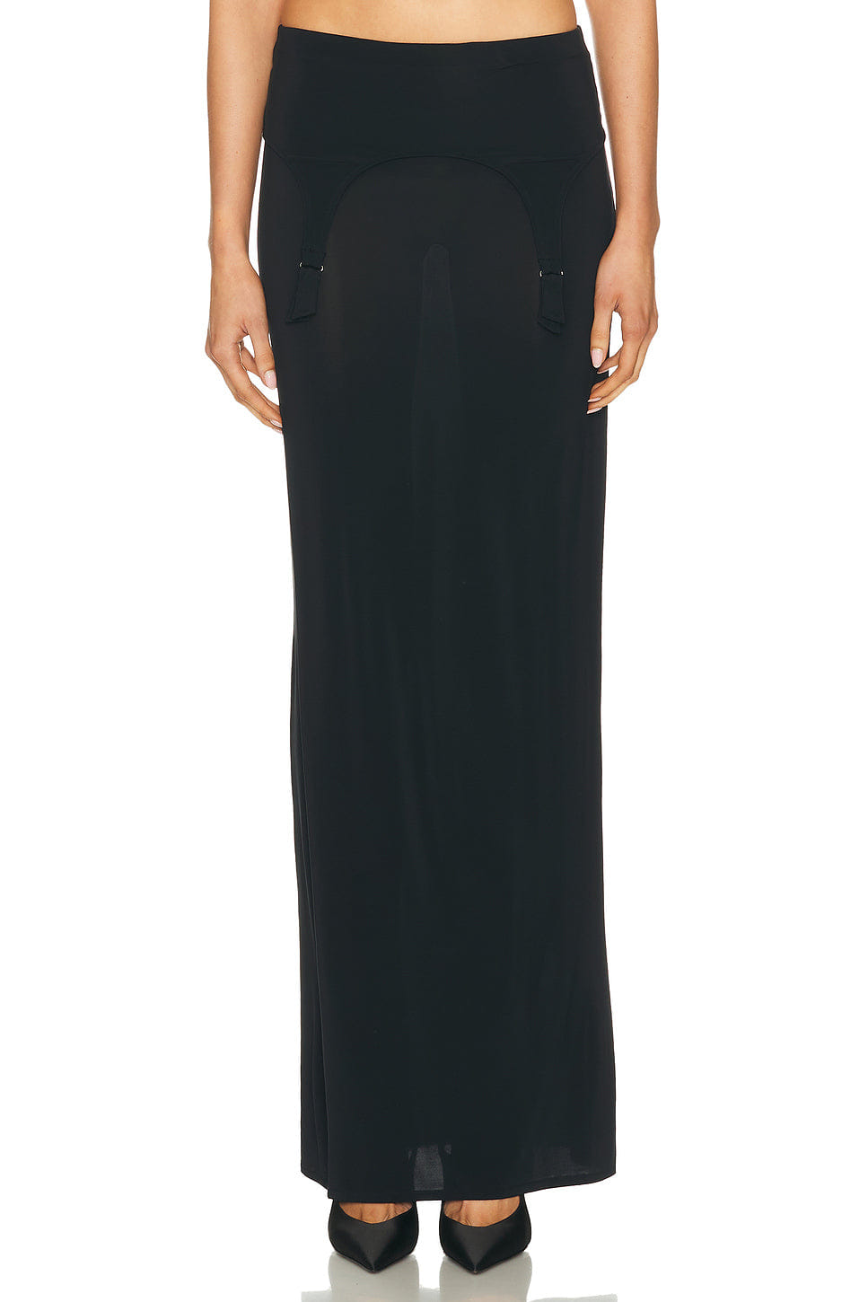 Jean Paul Gaultier Lingerie Garter Long Skirt