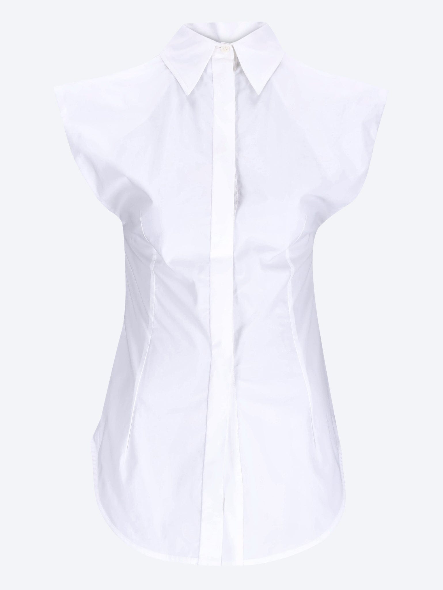 JEAN PAUL Gaultier The pointy boobs sleeveless reversed shirt