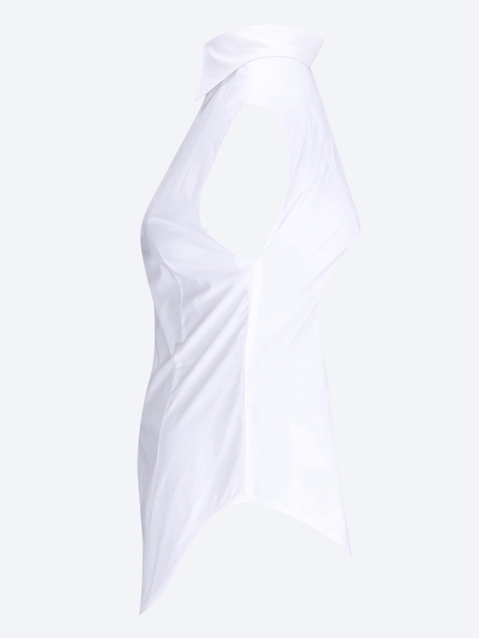 JEAN PAUL Gaultier The pointy boobs sleeveless reversed shirt