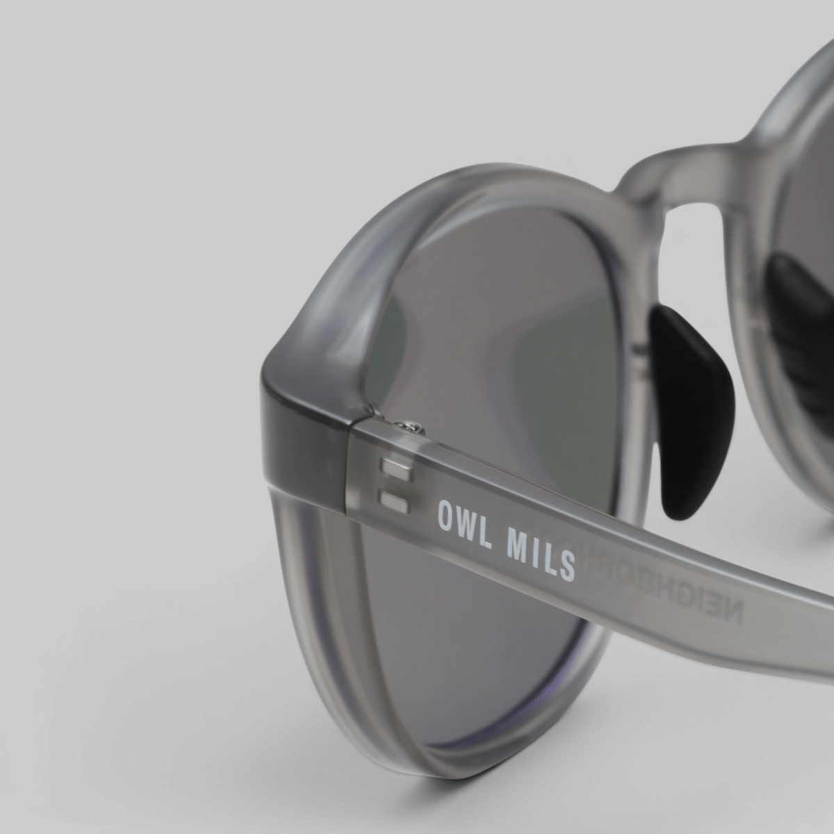 Neighborhood NH x Owlmils . Tsukuyomi Sunglasses - Grey/Grey