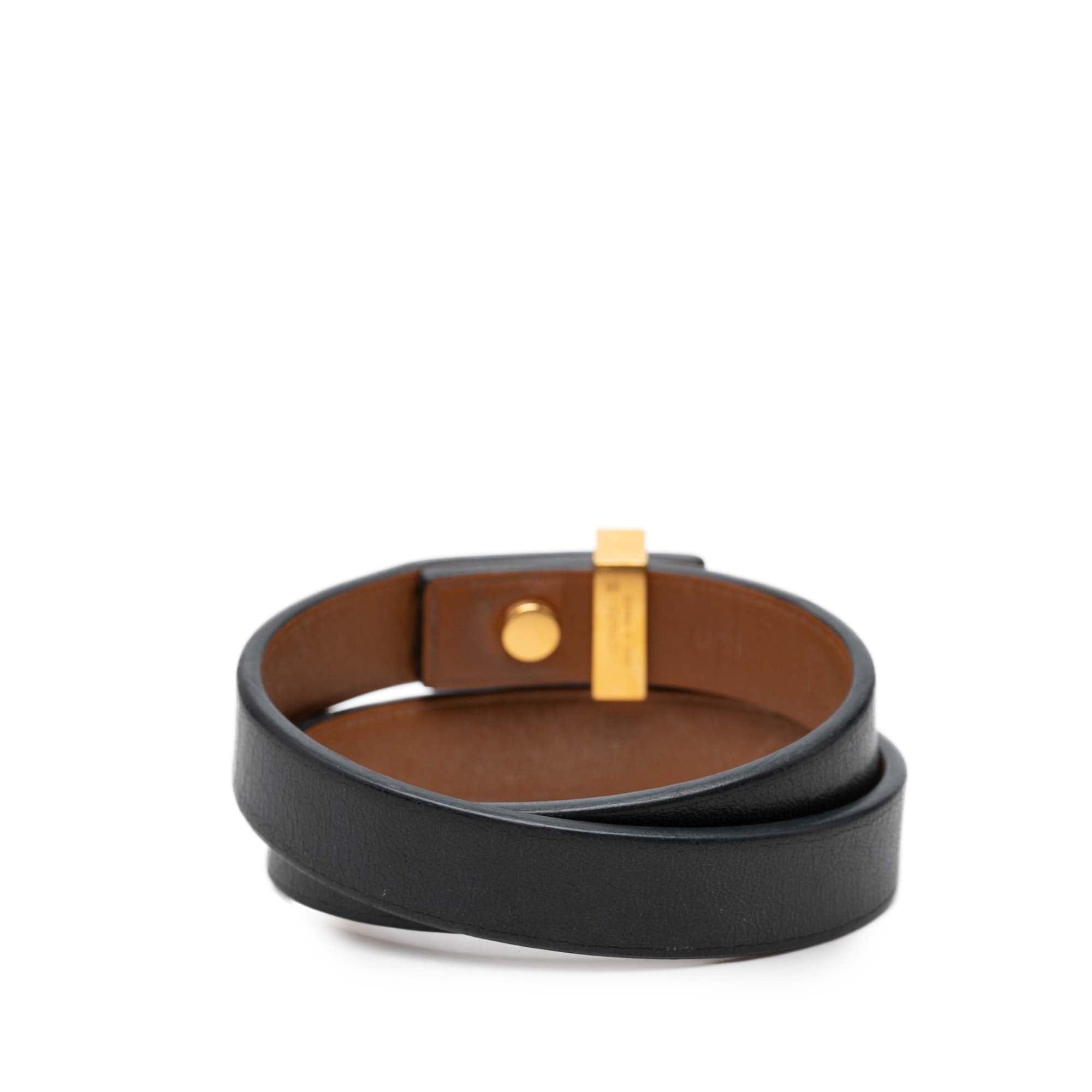 Hermès Swift Mini Dog Double Tour Bracelet