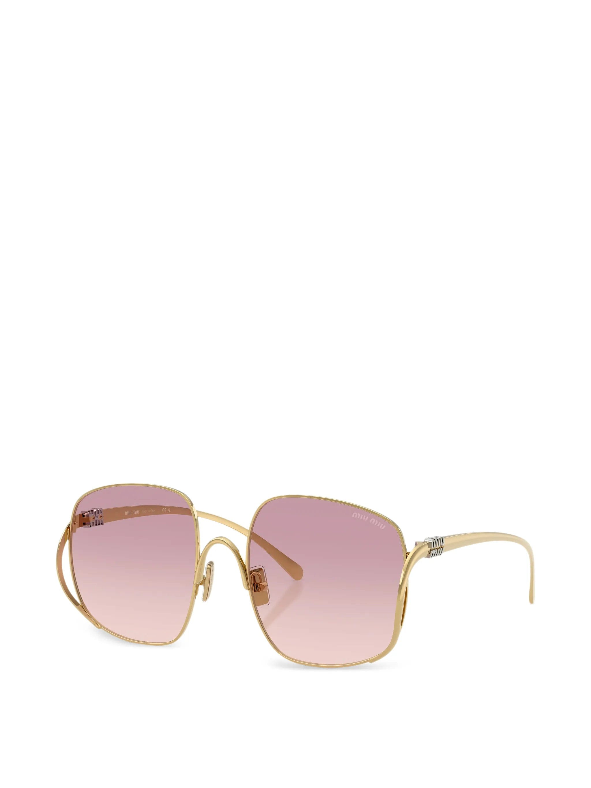 Miu Miu Eyewear square - frame sunglasses
