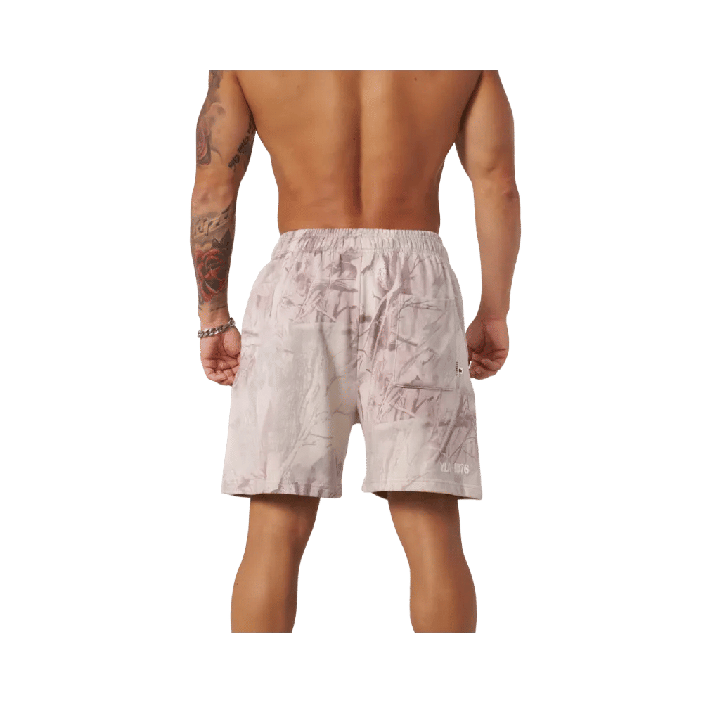 YoungLA Tree Camo Collection Shorts Desert Tan Tree Camo