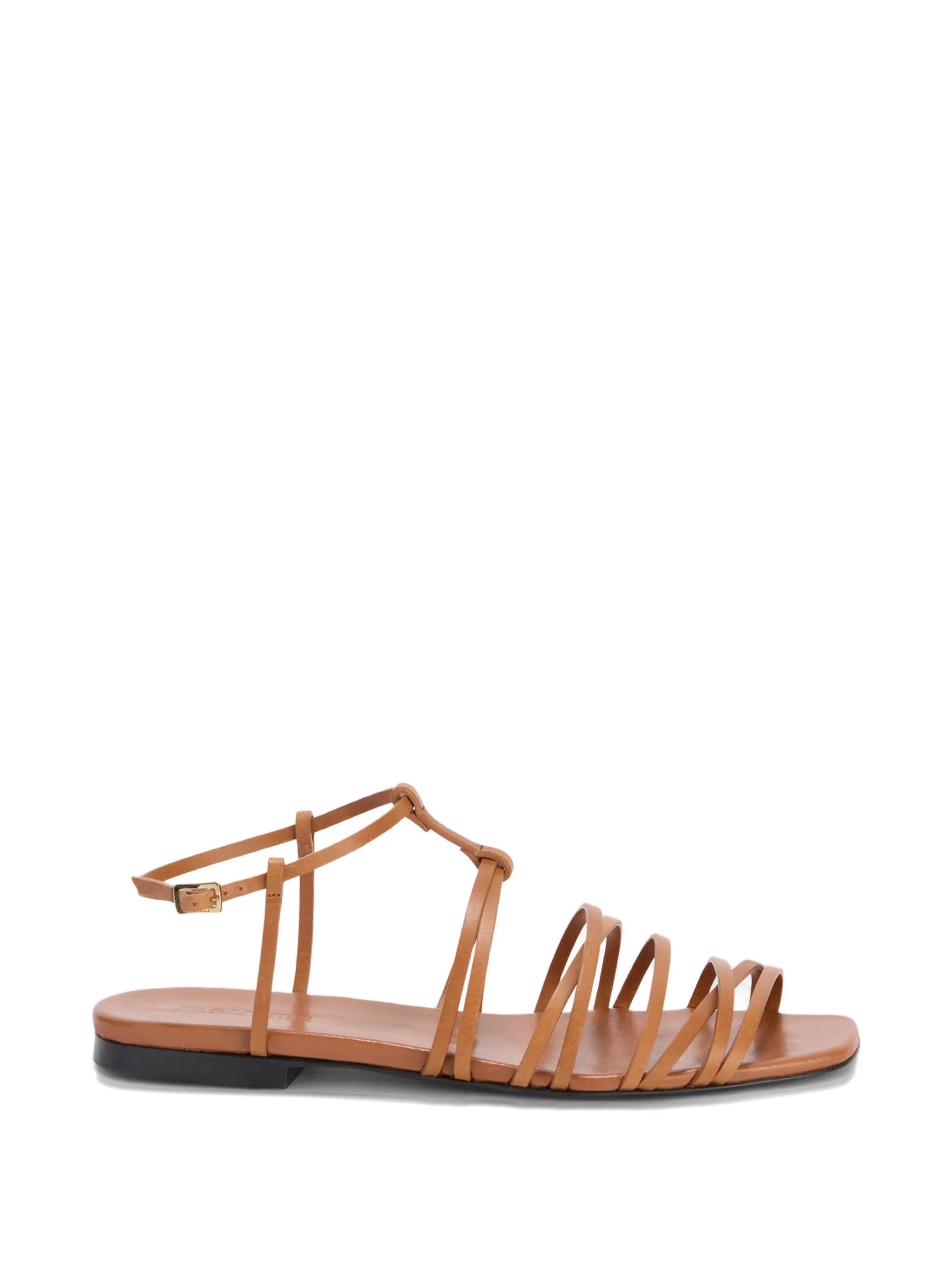 Jil Sander leather flat sandals
