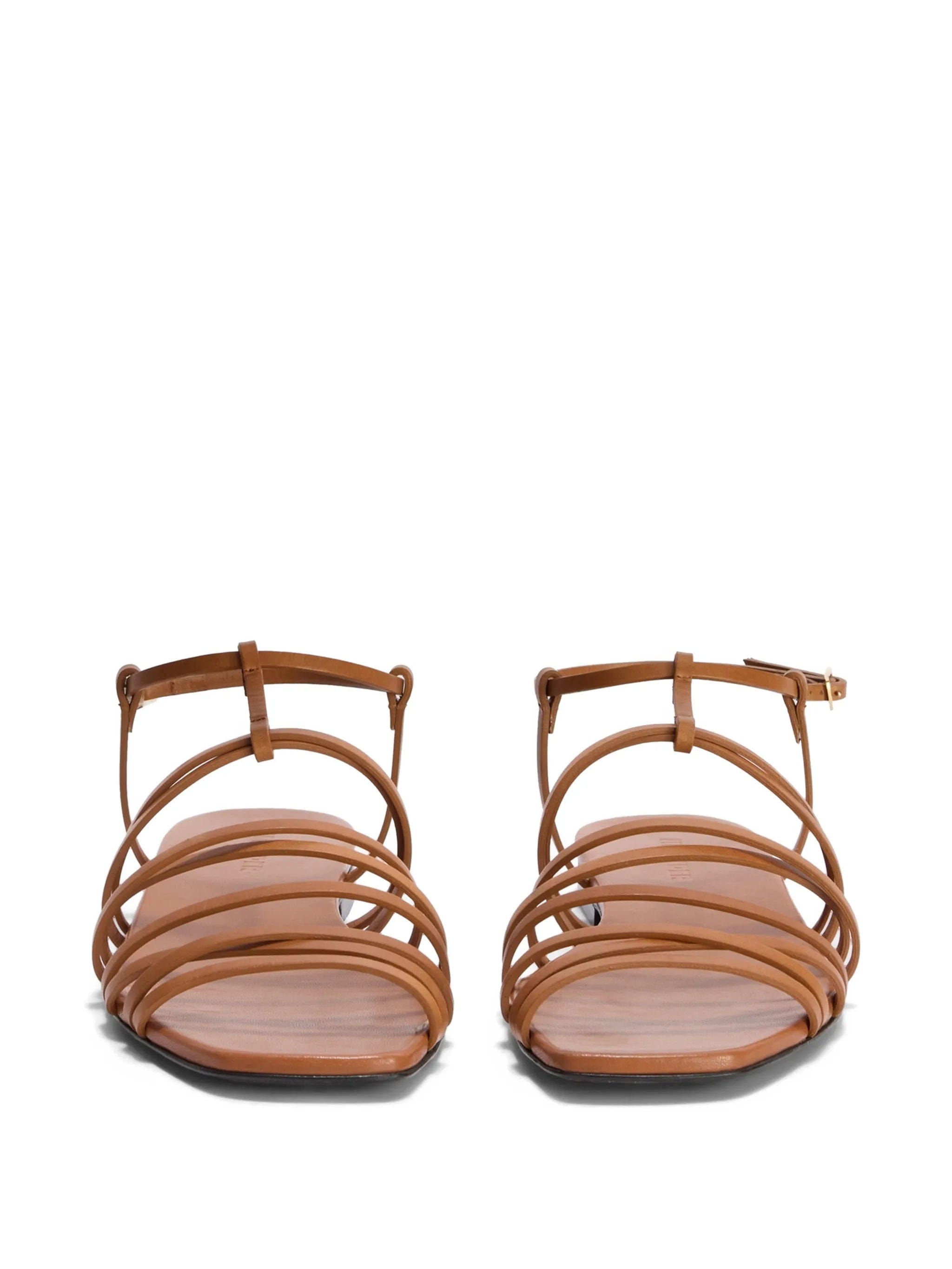 Jil Sander leather flat sandals