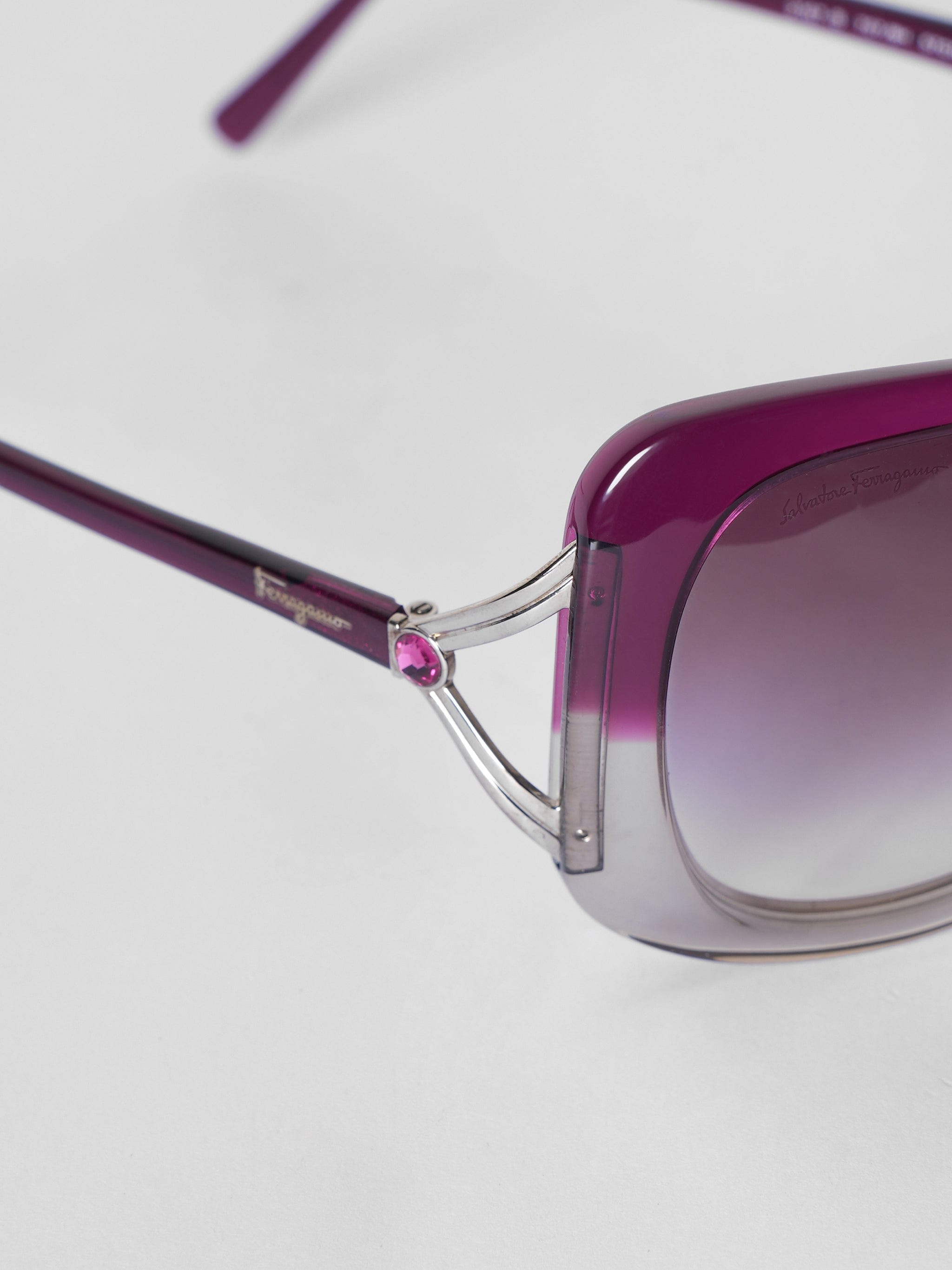 Salvatore Ferragamo New Ferragamo Gradiant Sunglasses