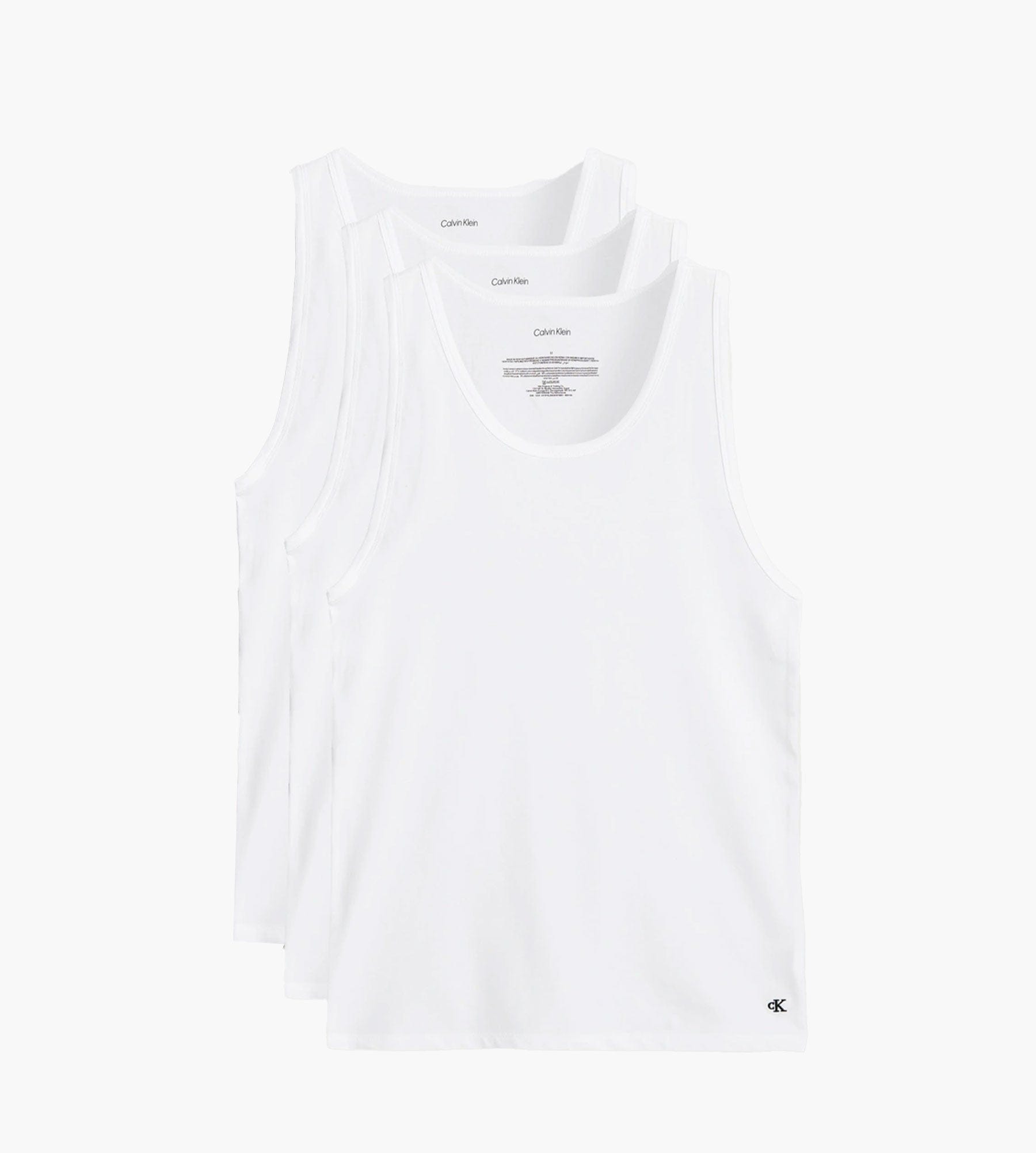 Calvin Klein Tanktop 3 - pack White