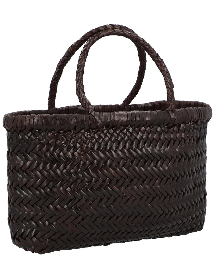 Dragon Diffusion Mini Flat Gora Leather Shoulder Bag