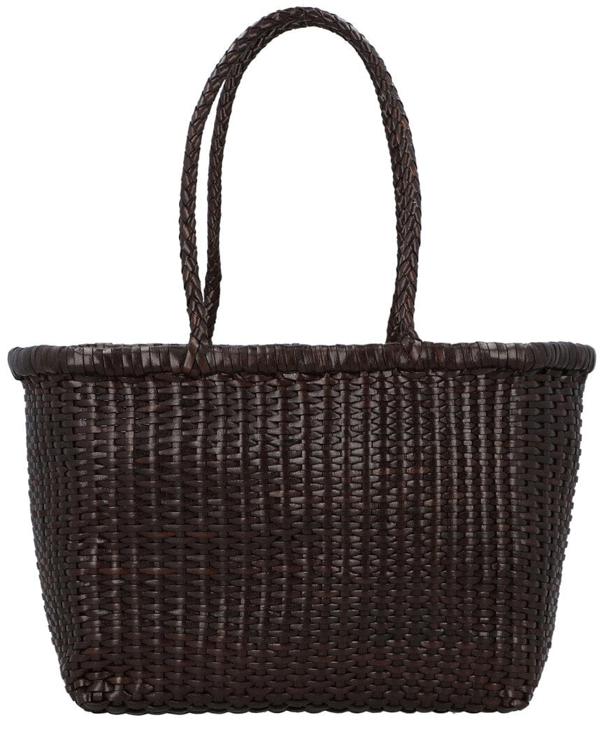 Dragon Diffusion B Weave Small Leather Shoulder Bag