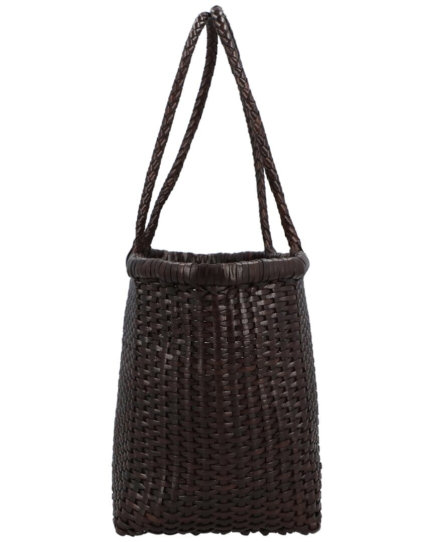 Dragon Diffusion B Weave Small Leather Shoulder Bag