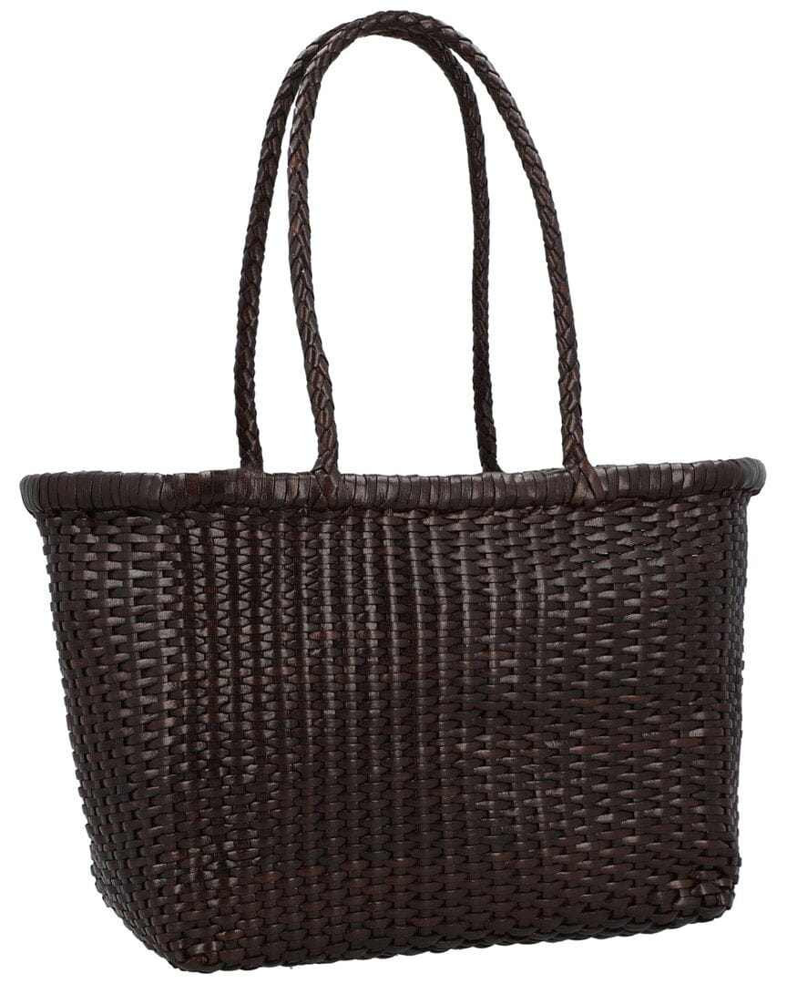 Dragon Diffusion B Weave Small Leather Shoulder Bag