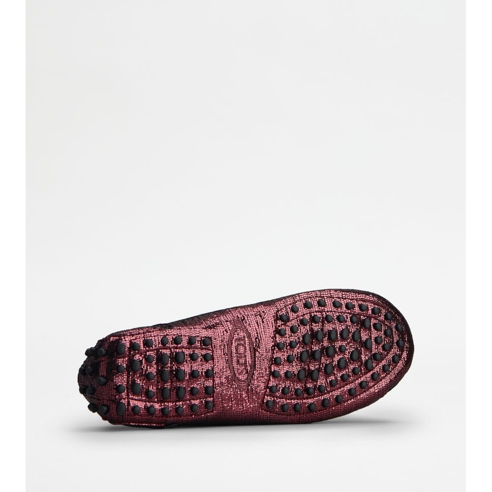 Tod's Tods Gommino In Leather With Drawstring Bordeaux Womens