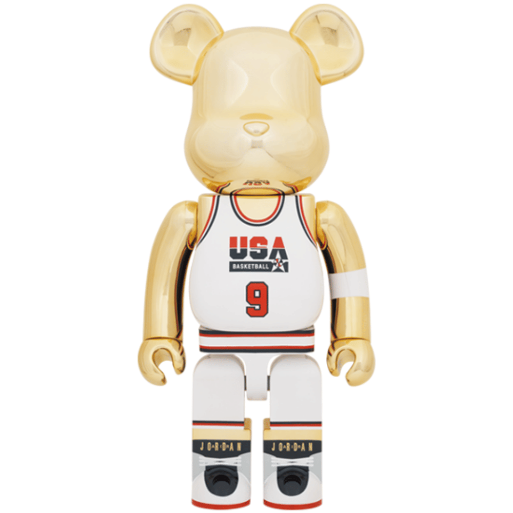 Medicom Toy Michael Jordan 1992 TEAM USA 400%+100% / 1000% BE@RBRICK
