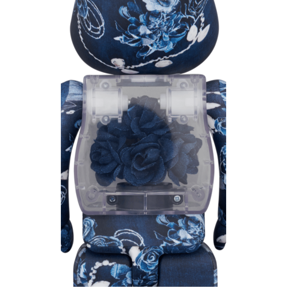 Medicom Toy FLOR@ DENIM 400% / 1000% BE@RBRICK