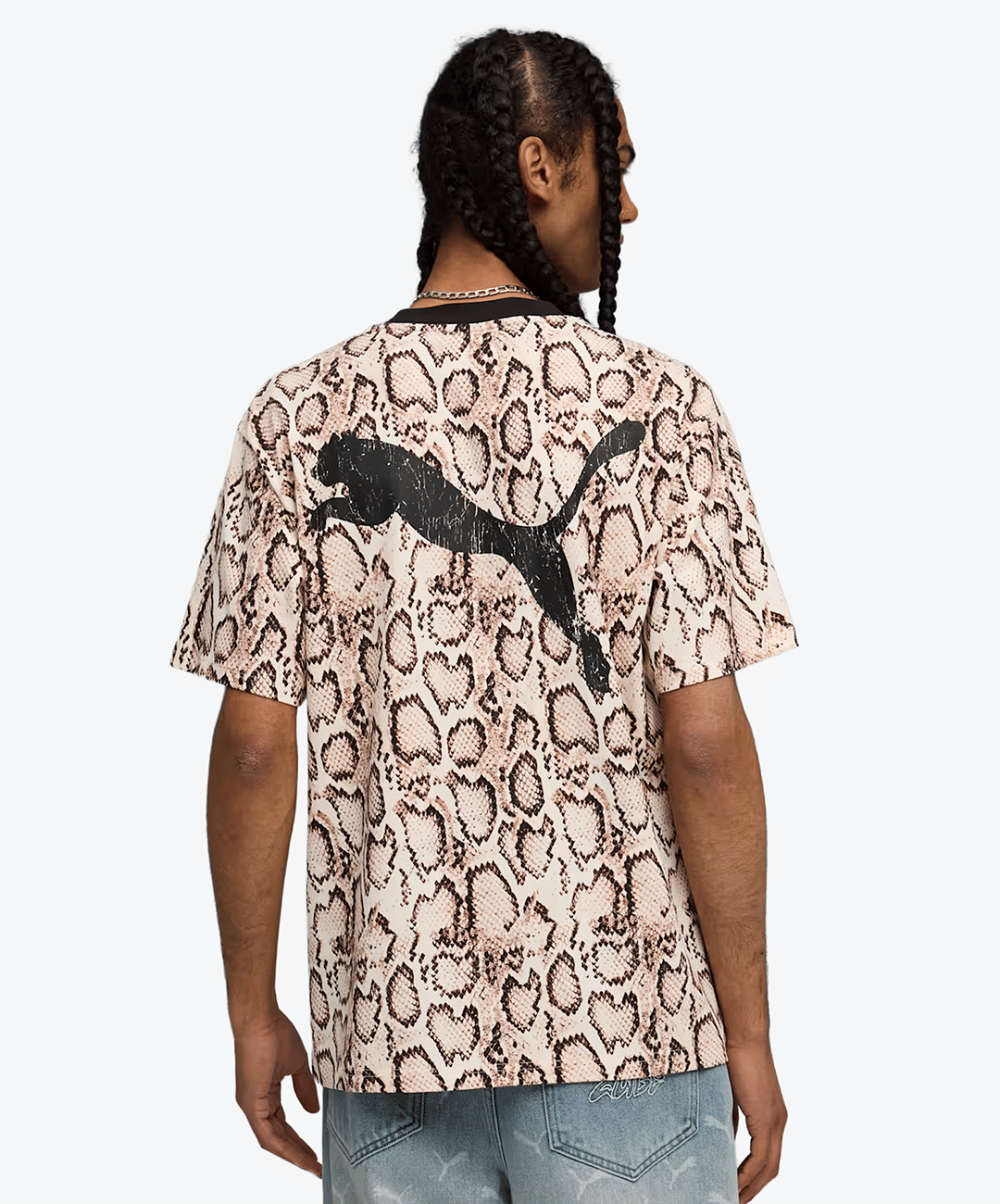 PUMA | x A$AP ROCKY SNAKE SKIN T-Shirt { FROSTED LVORY - AOP