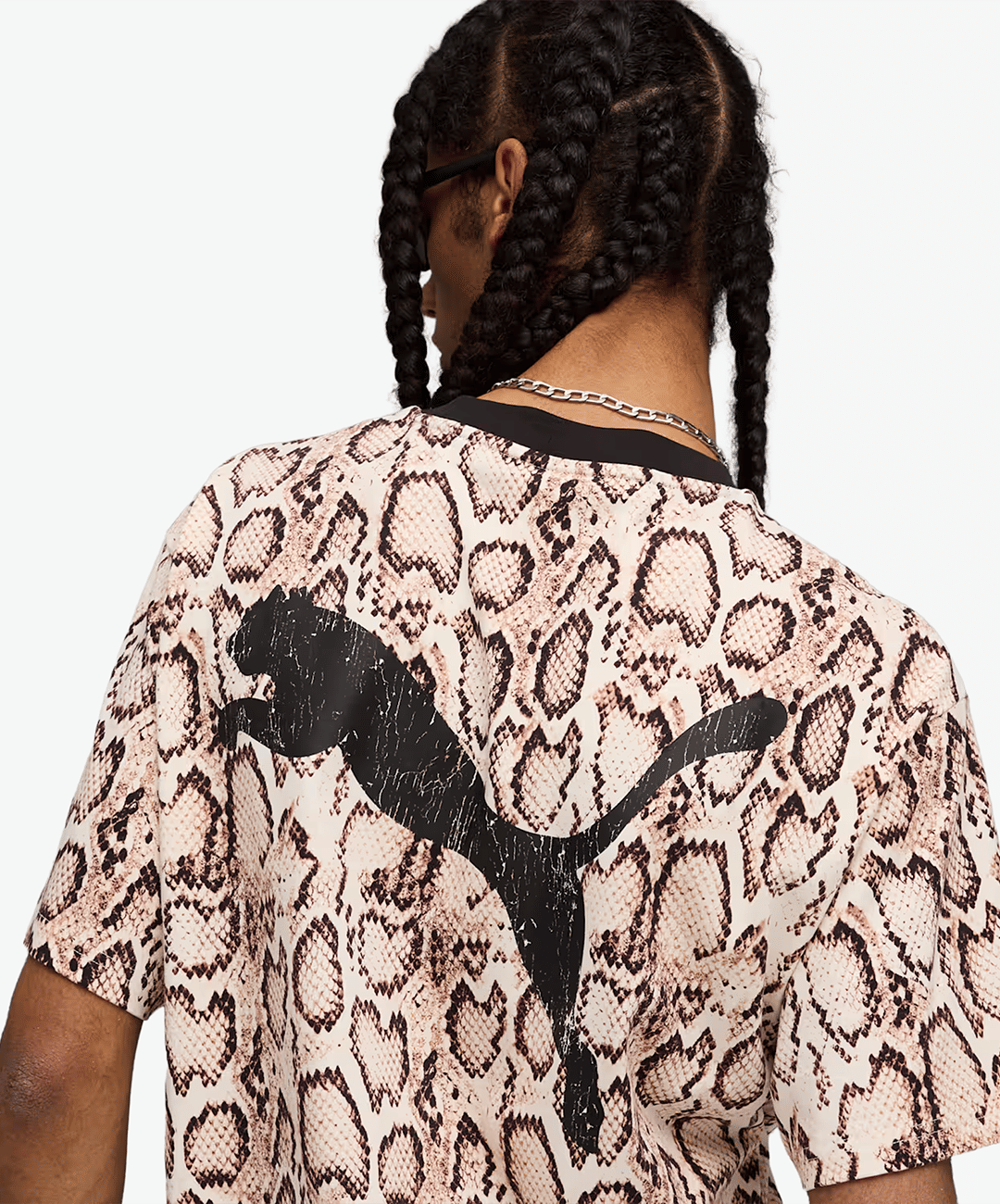 PUMA | x A$AP ROCKY SNAKE SKIN T-Shirt { FROSTED LVORY - AOP