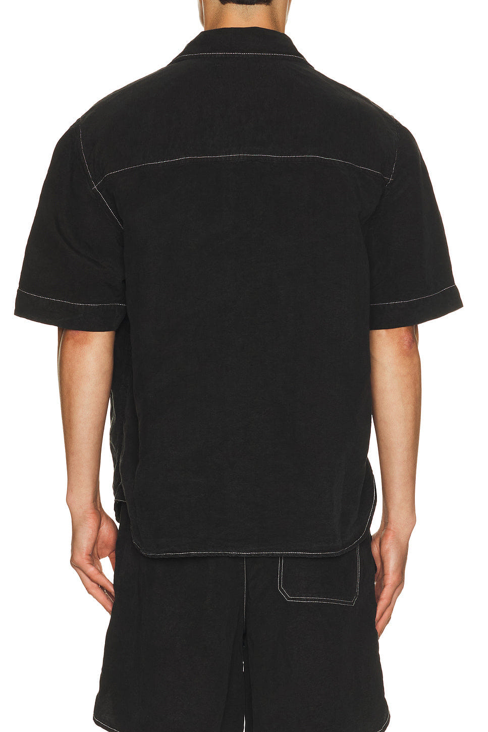 Amiri Script Linen Shirt