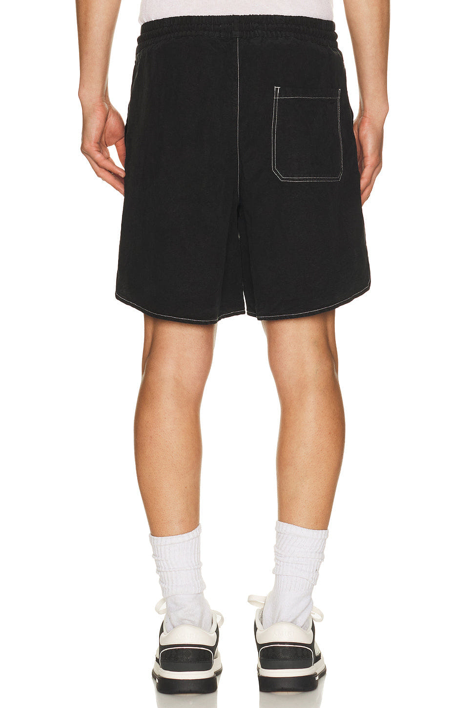 Amiri Script Linen Short