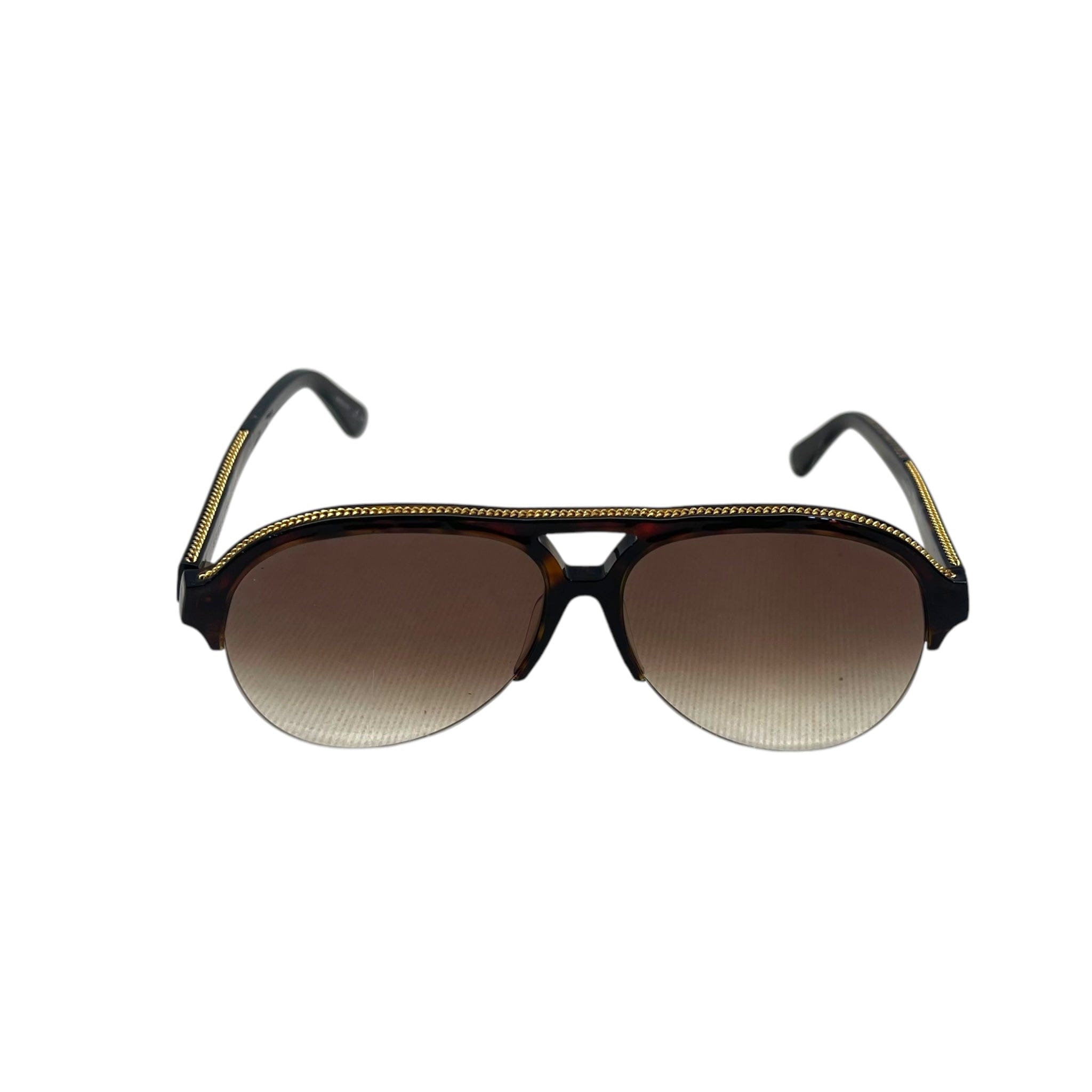 Stella Mccartney Aviator Brown Sunglasses