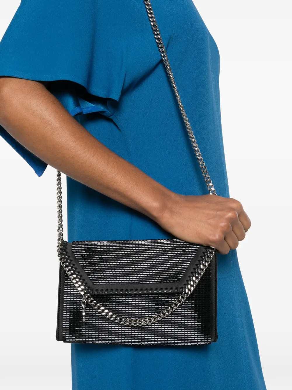 Stella Mccartney Women Falabella Sequin Shoulder Bag