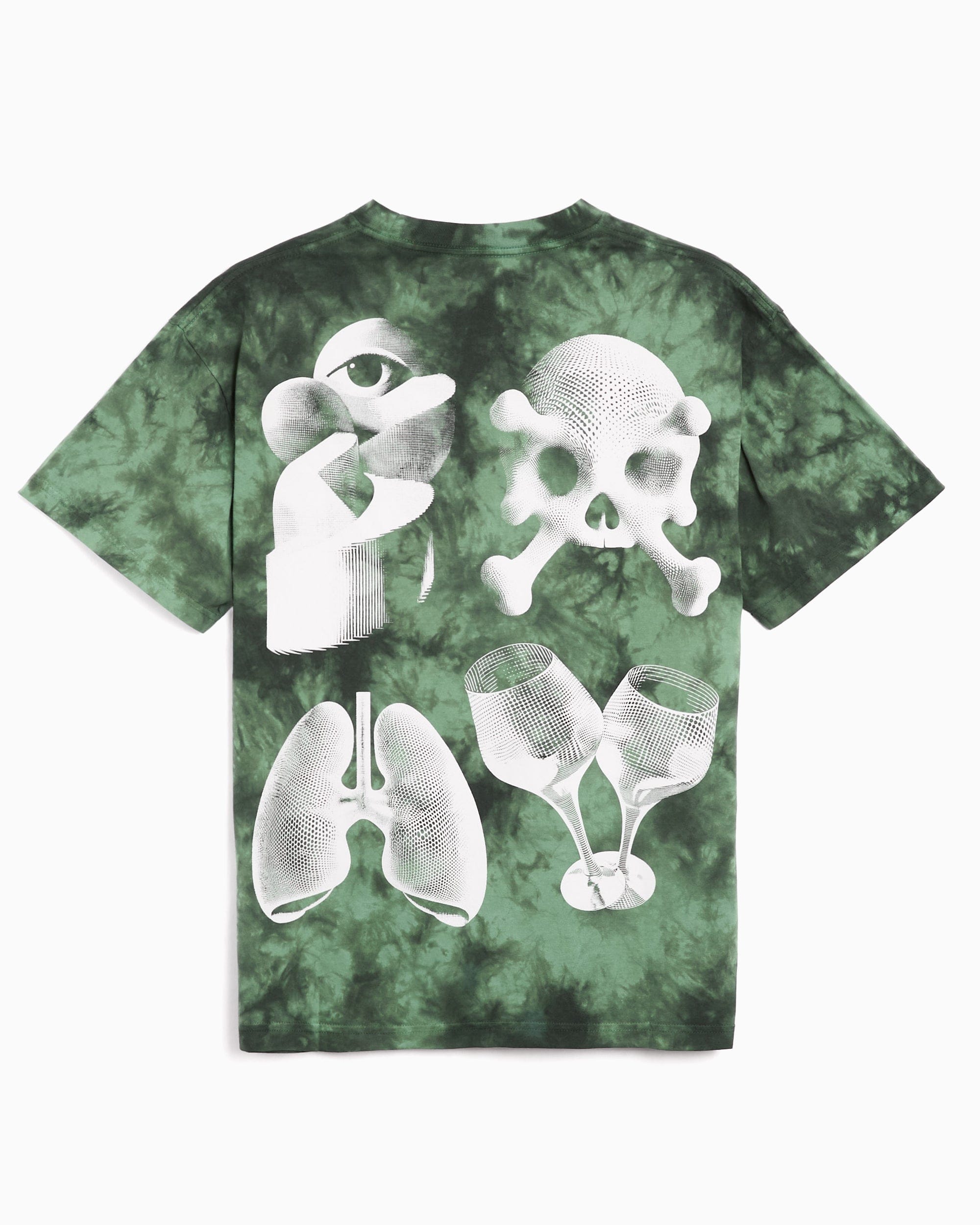 Pleasures Camiseta con gráfico Relaxed Pleasures Disfunction para hombre
