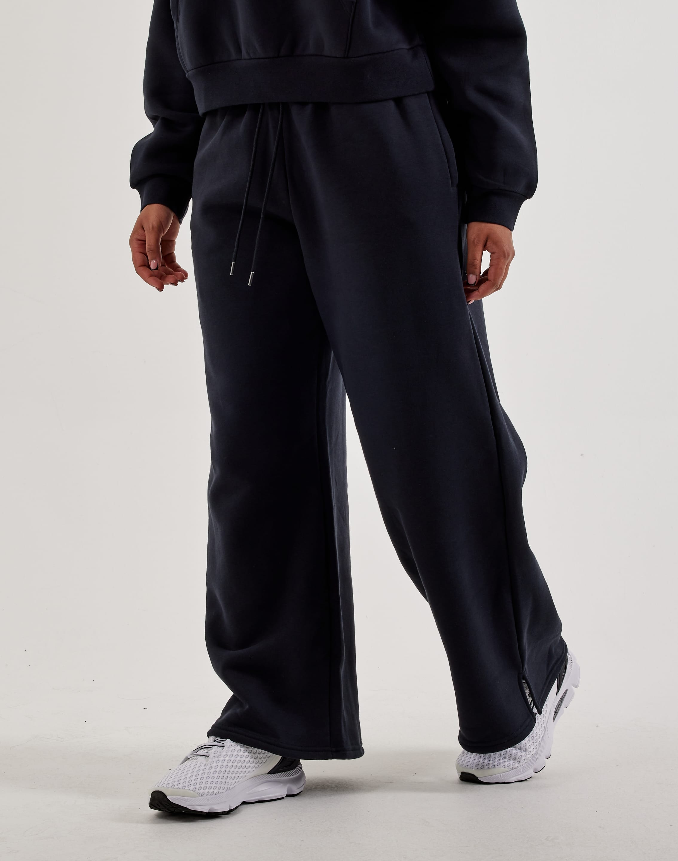 Under Armour Icon Fleece Wide - Leg Pants