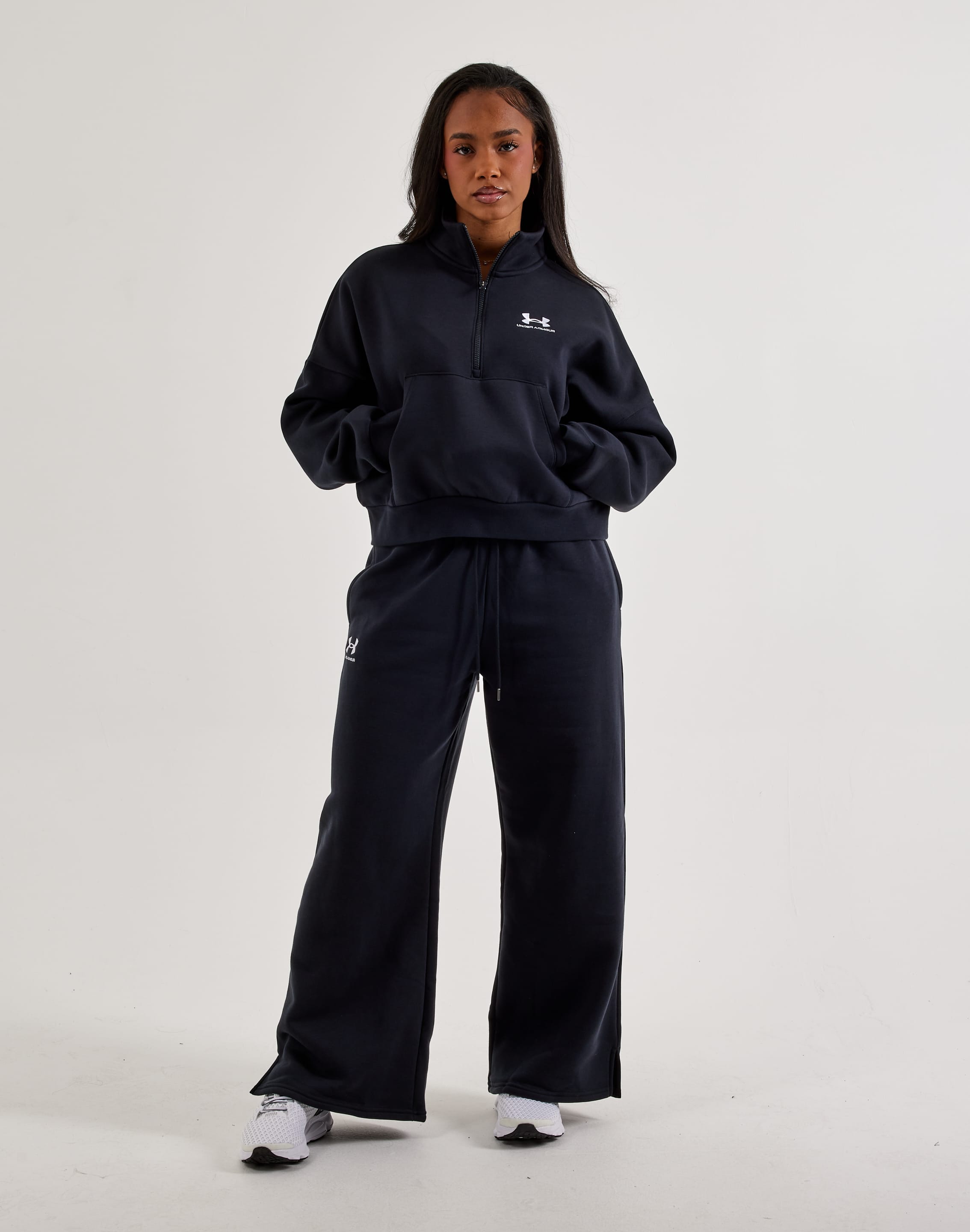 Under Armour Icon Fleece Wide - Leg Pants
