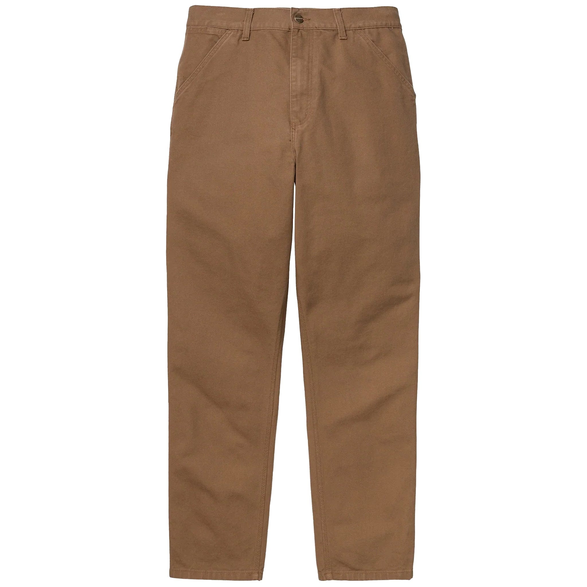 Carhartt WIP Single Knee Pant Organic (Hamilton Brown Rinsed)