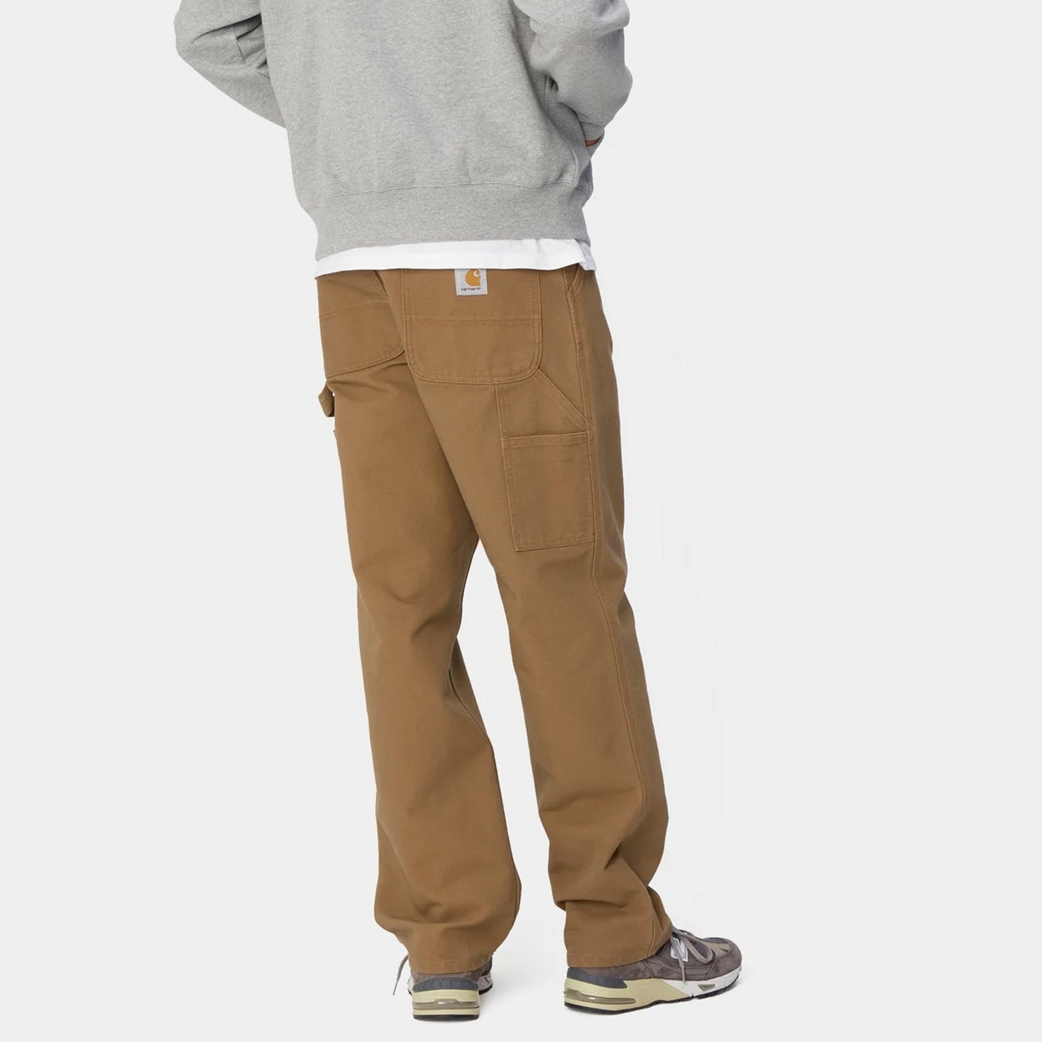 Carhartt WIP Single Knee Pant Organic (Hamilton Brown Rinsed)
